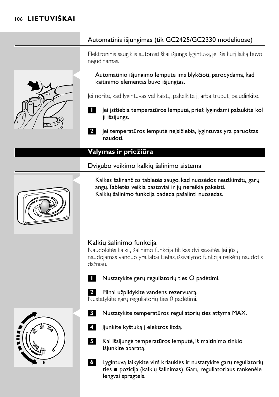 Philips GC2305 User Manual | Page 106 / 138