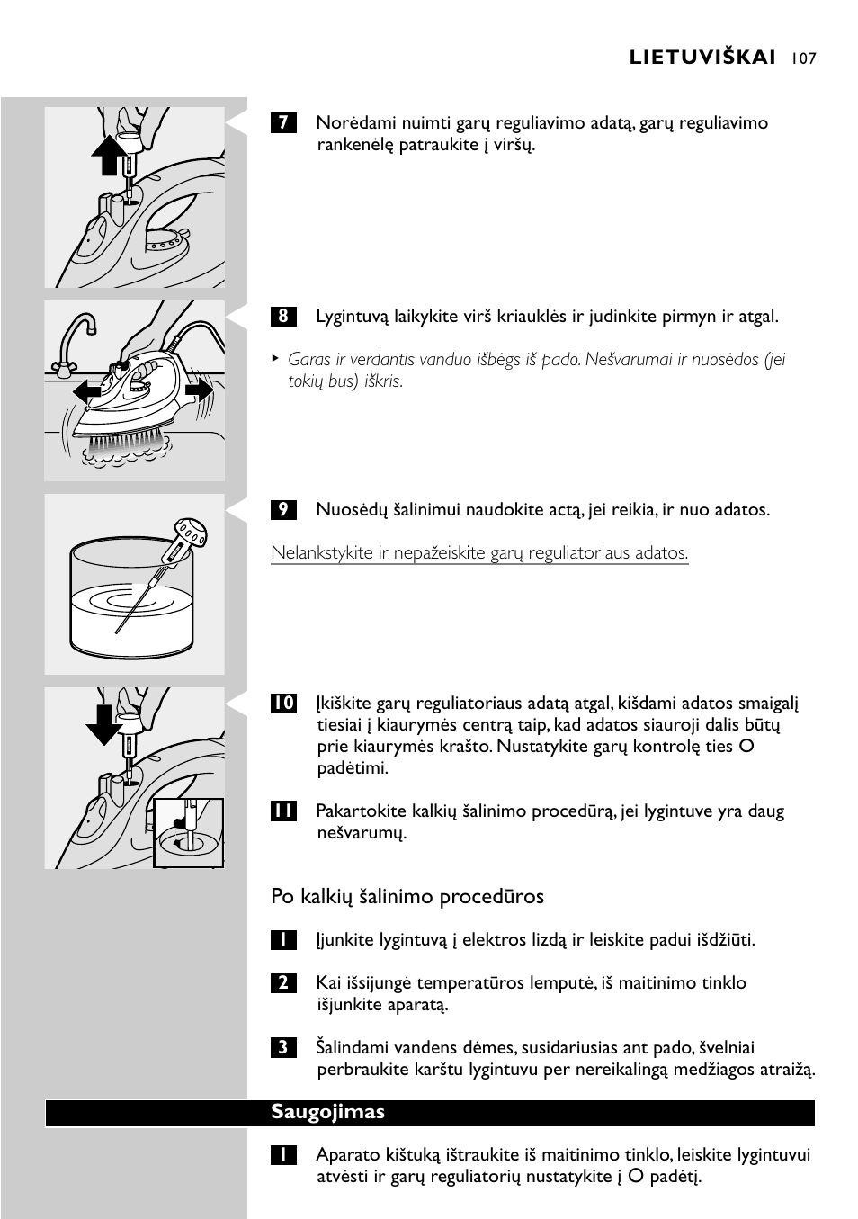 Philips GC2305 User Manual | Page 107 / 138