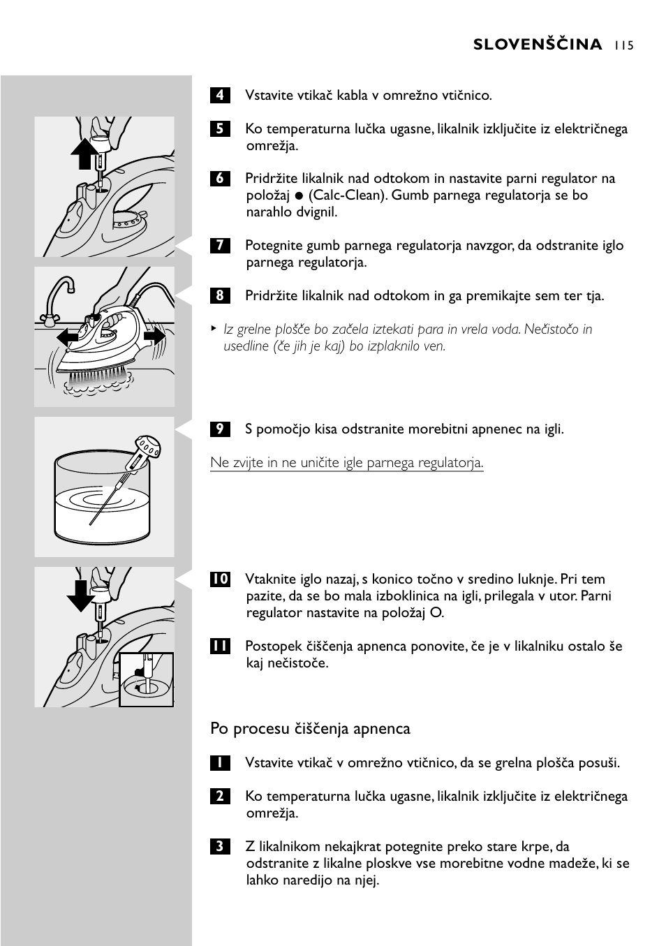 Philips GC2305 User Manual | Page 115 / 138