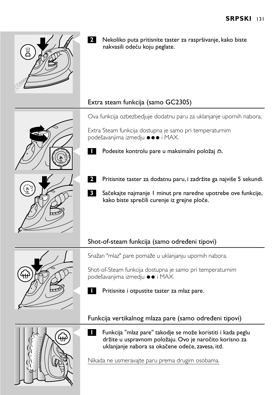Philips GC2305 User Manual | Page 131 / 138