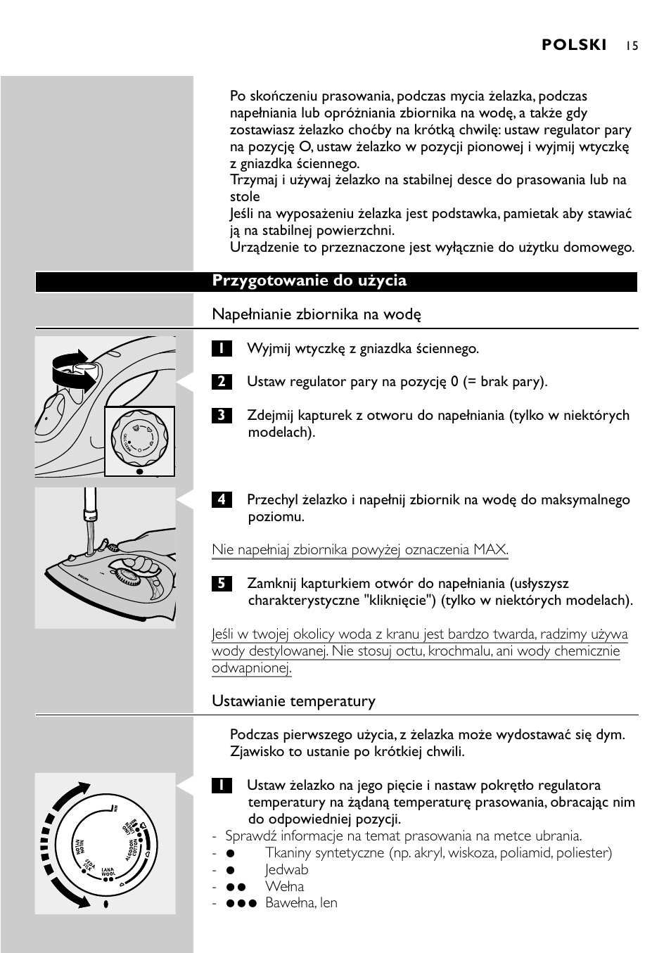 Philips GC2305 User Manual | Page 15 / 138