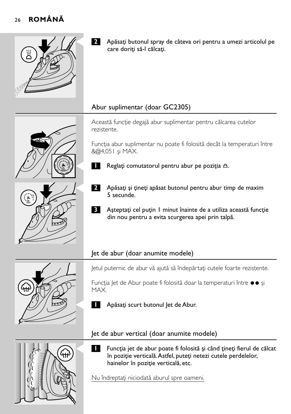 Philips GC2305 User Manual | Page 26 / 138