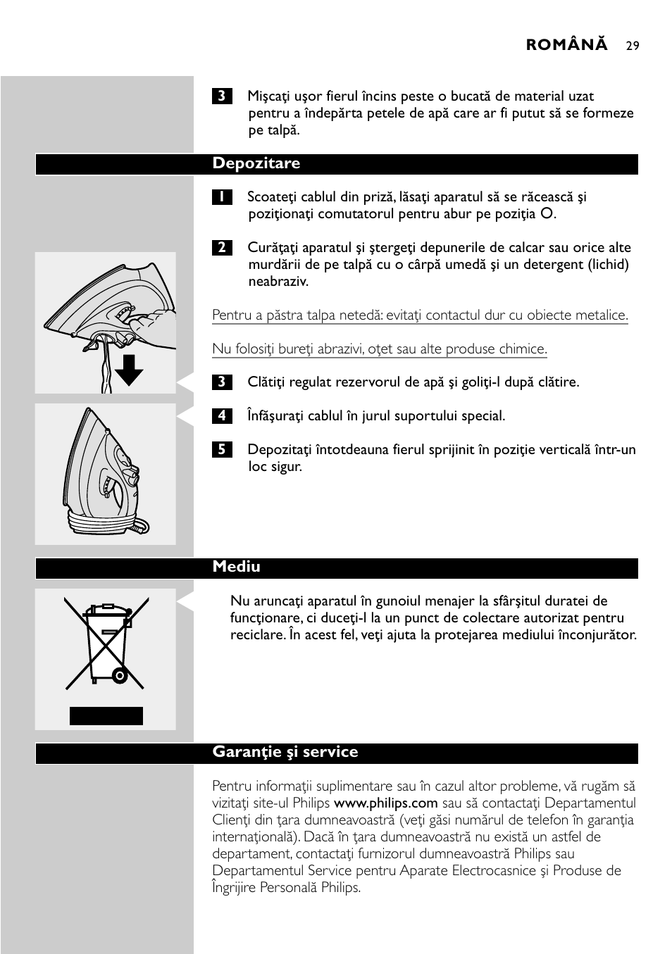 Philips GC2305 User Manual | Page 29 / 138