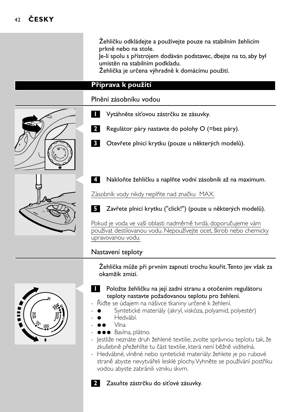 Philips GC2305 User Manual | Page 42 / 138