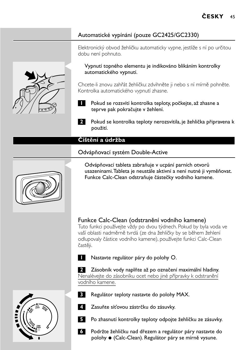 Philips GC2305 User Manual | Page 45 / 138