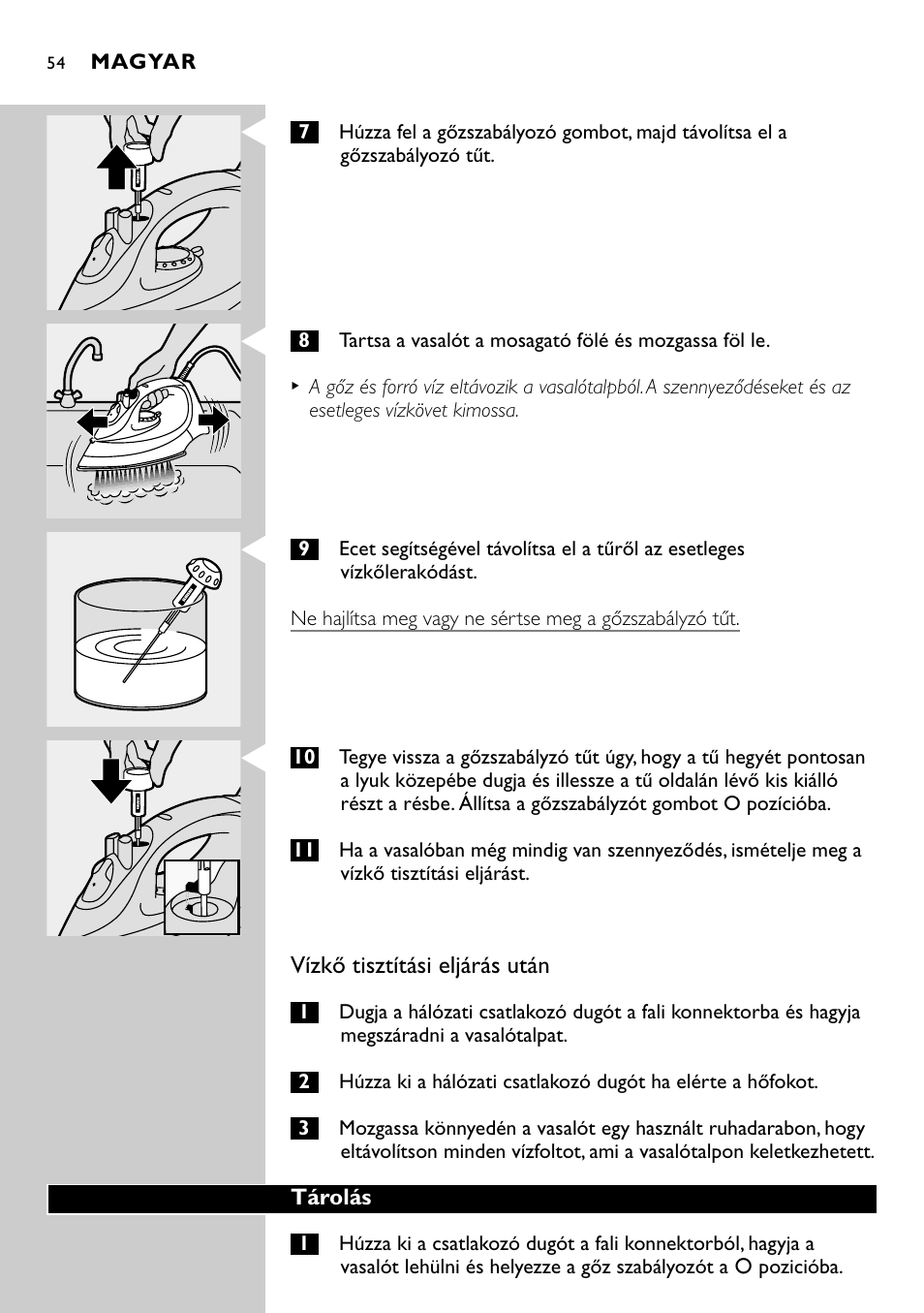 Philips GC2305 User Manual | Page 54 / 138