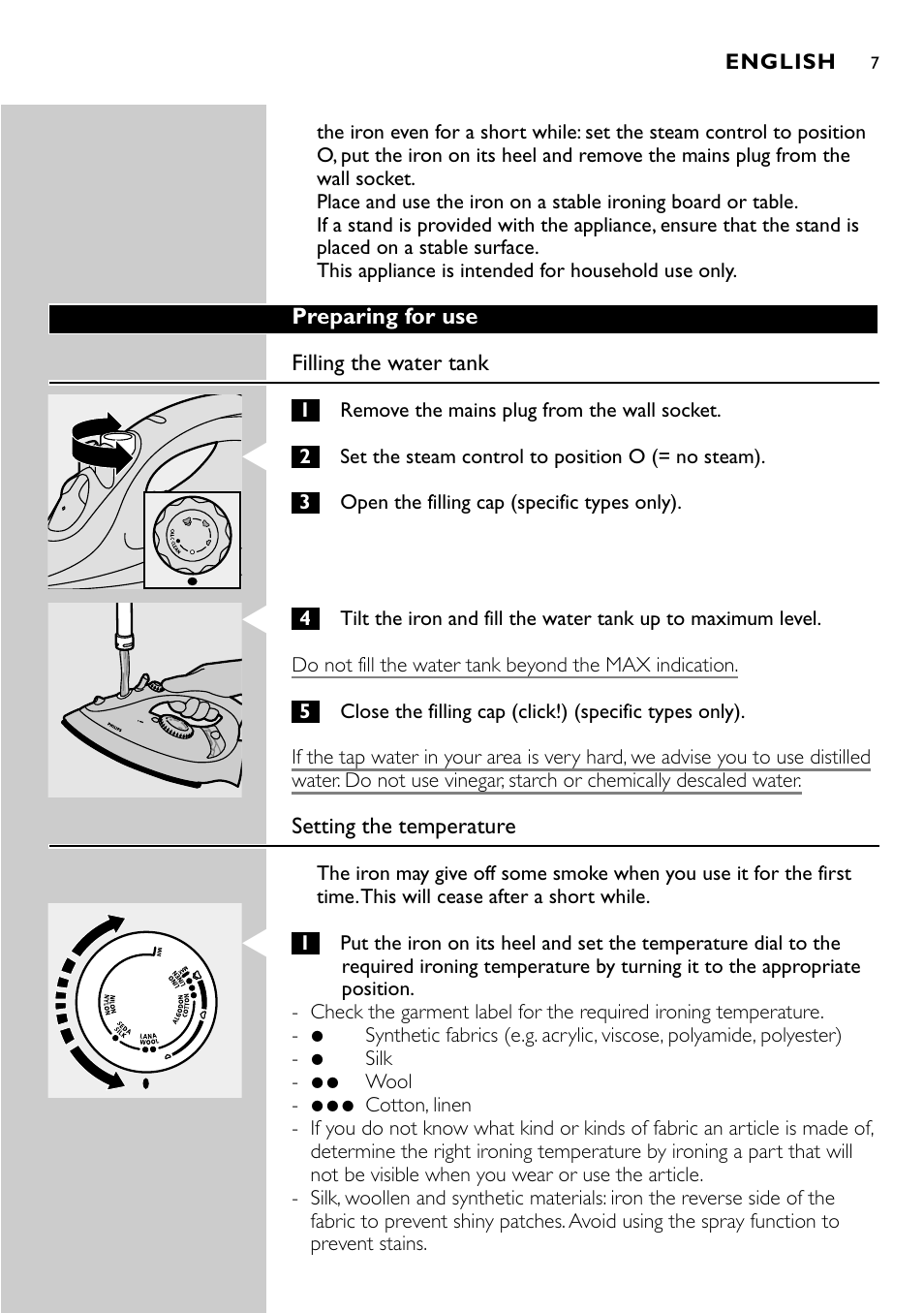 Philips GC2305 User Manual | Page 7 / 138