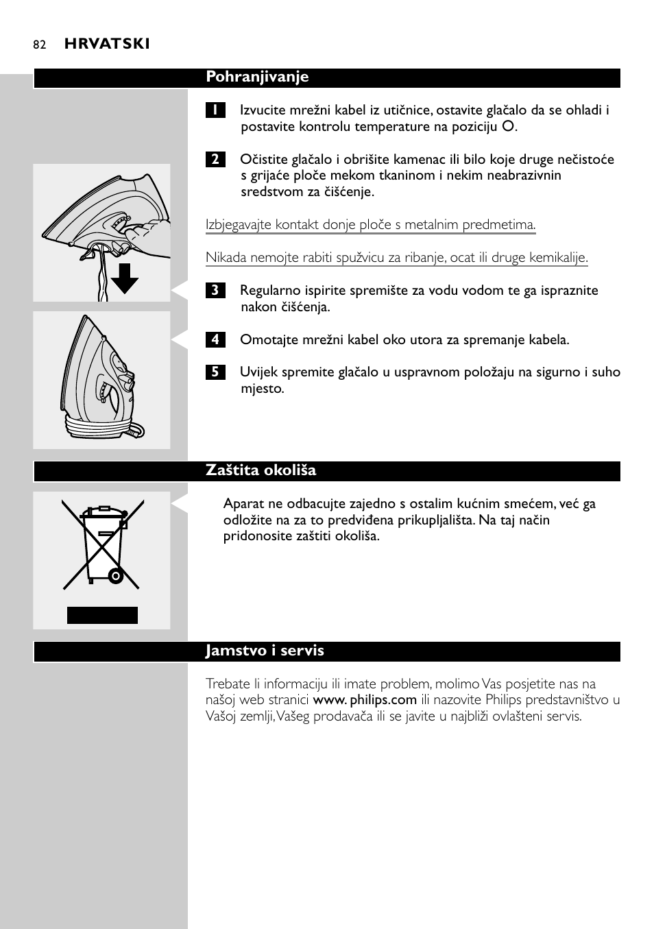Philips GC2305 User Manual | Page 82 / 138