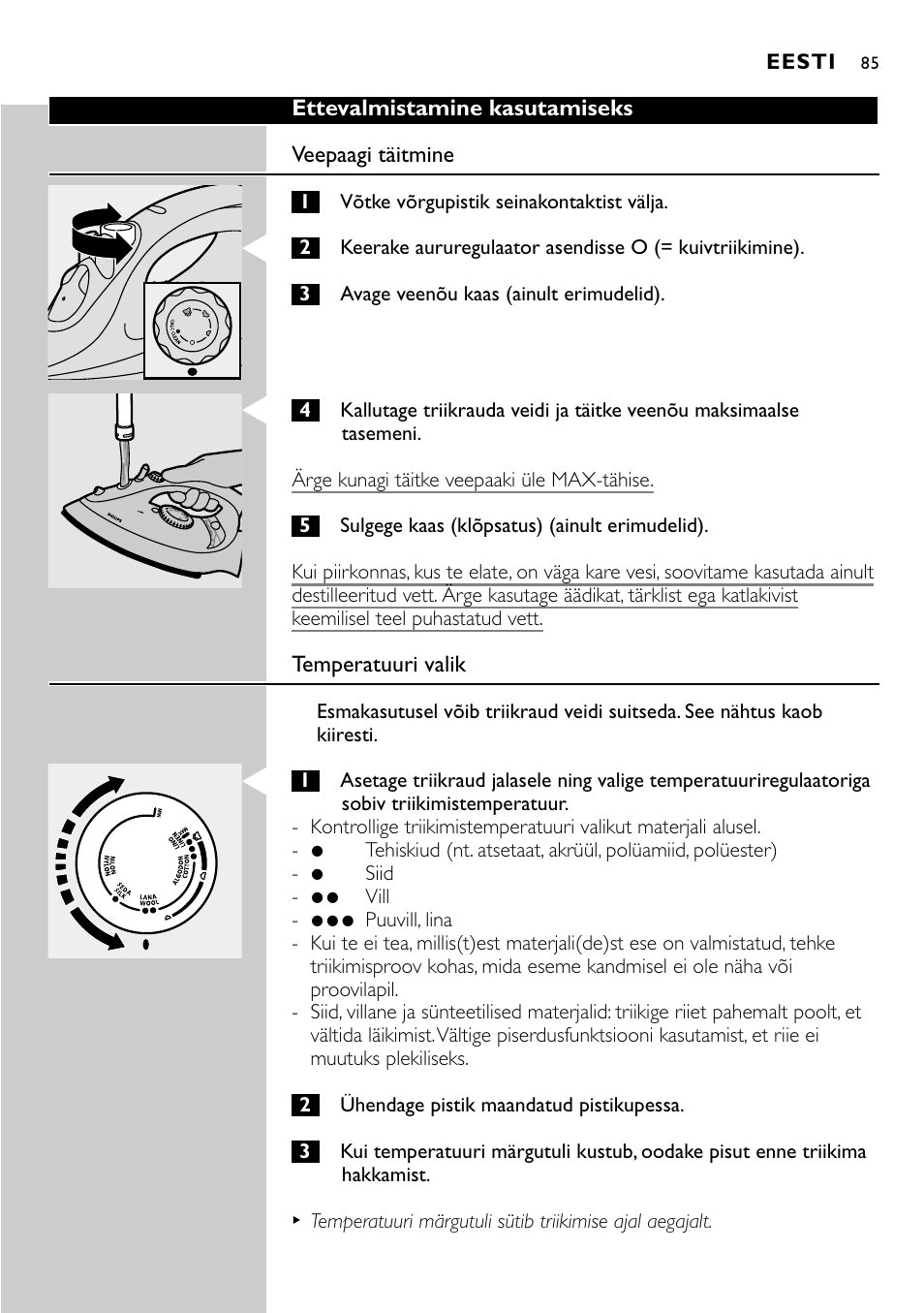 Philips GC2305 User Manual | Page 85 / 138