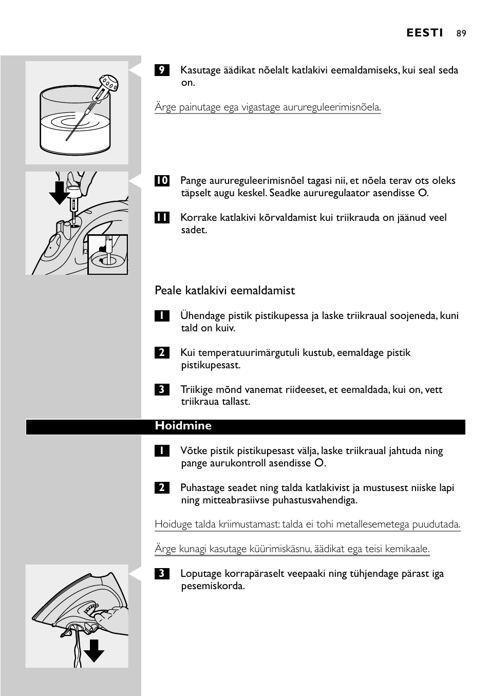 Philips GC2305 User Manual | Page 89 / 138