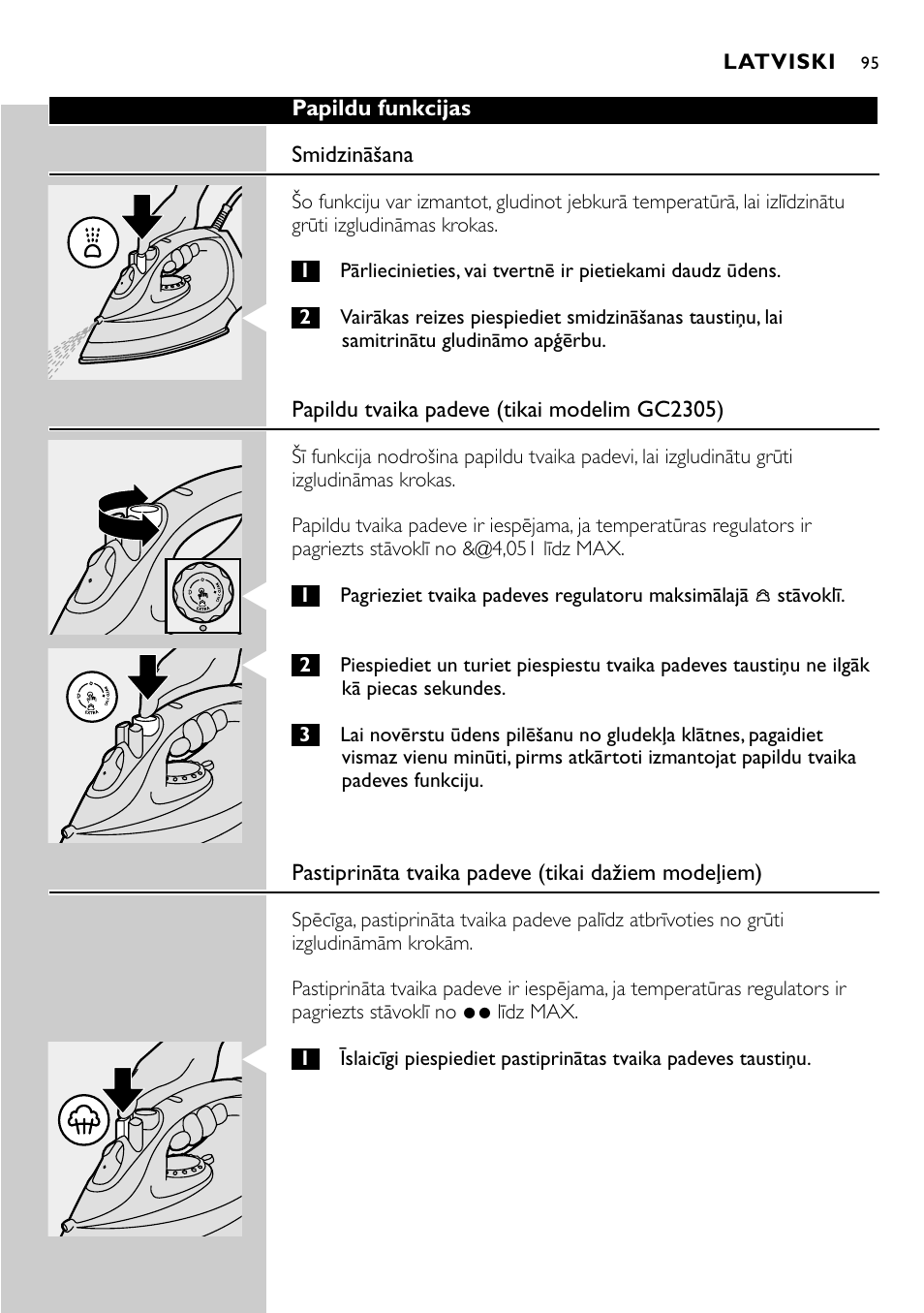 Philips GC2305 User Manual | Page 95 / 138
