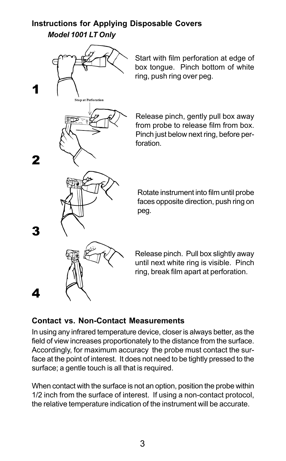 Exergen DT 1001-LN User Manual | Page 5 / 34