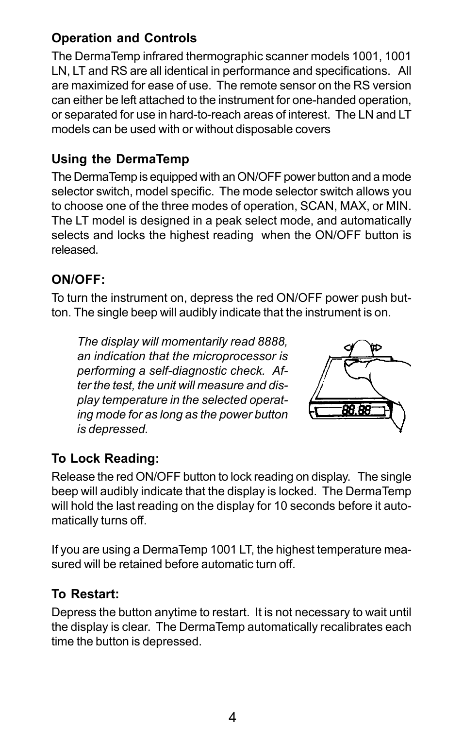 Exergen DT 1001-LN User Manual | Page 6 / 34