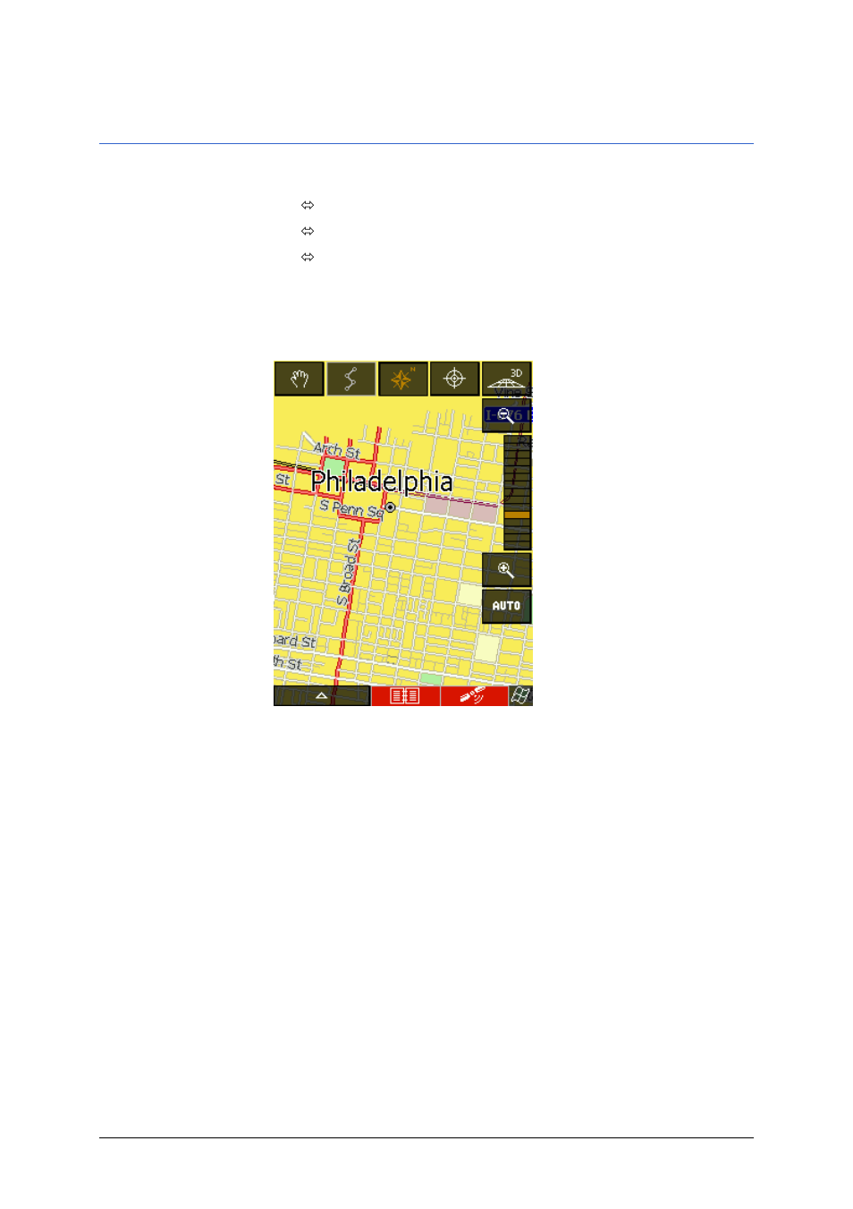 Operating the map, 1 operating the map | Easy PocketNAV.com 4 User Manual | Page 48 / 115