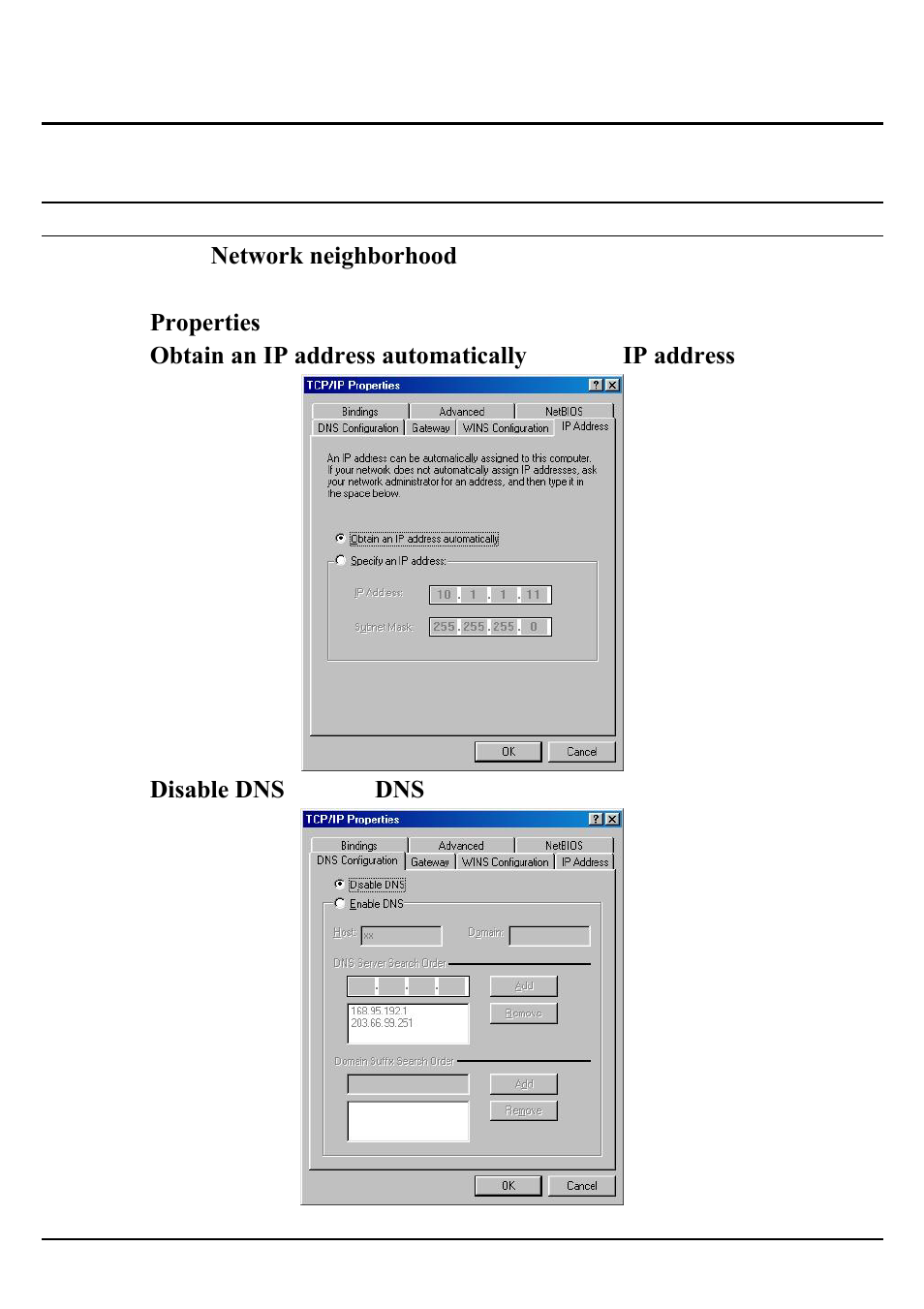 Pc network tcp/ip setting | Encore electronic ENHWI-G User Manual | Page 14 / 55
