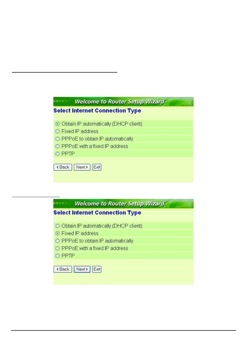 Fixed ip address | Encore electronic ENHWI-G User Manual | Page 20 / 55