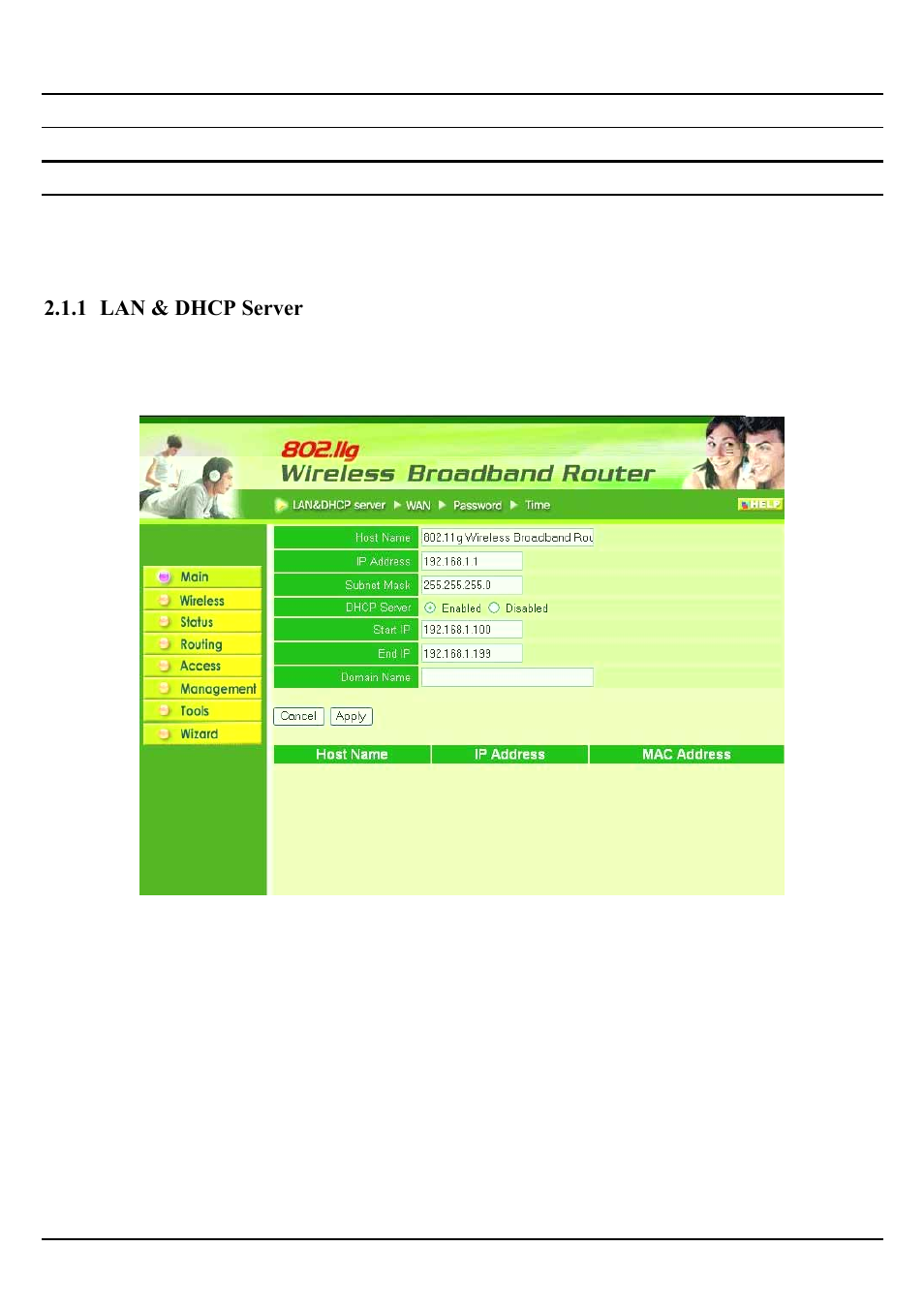 Advance setup | Encore electronic ENHWI-G User Manual | Page 26 / 55