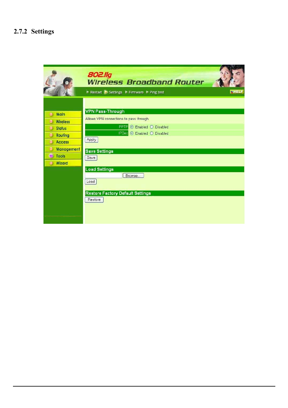 Encore electronic ENHWI-G User Manual | Page 52 / 55