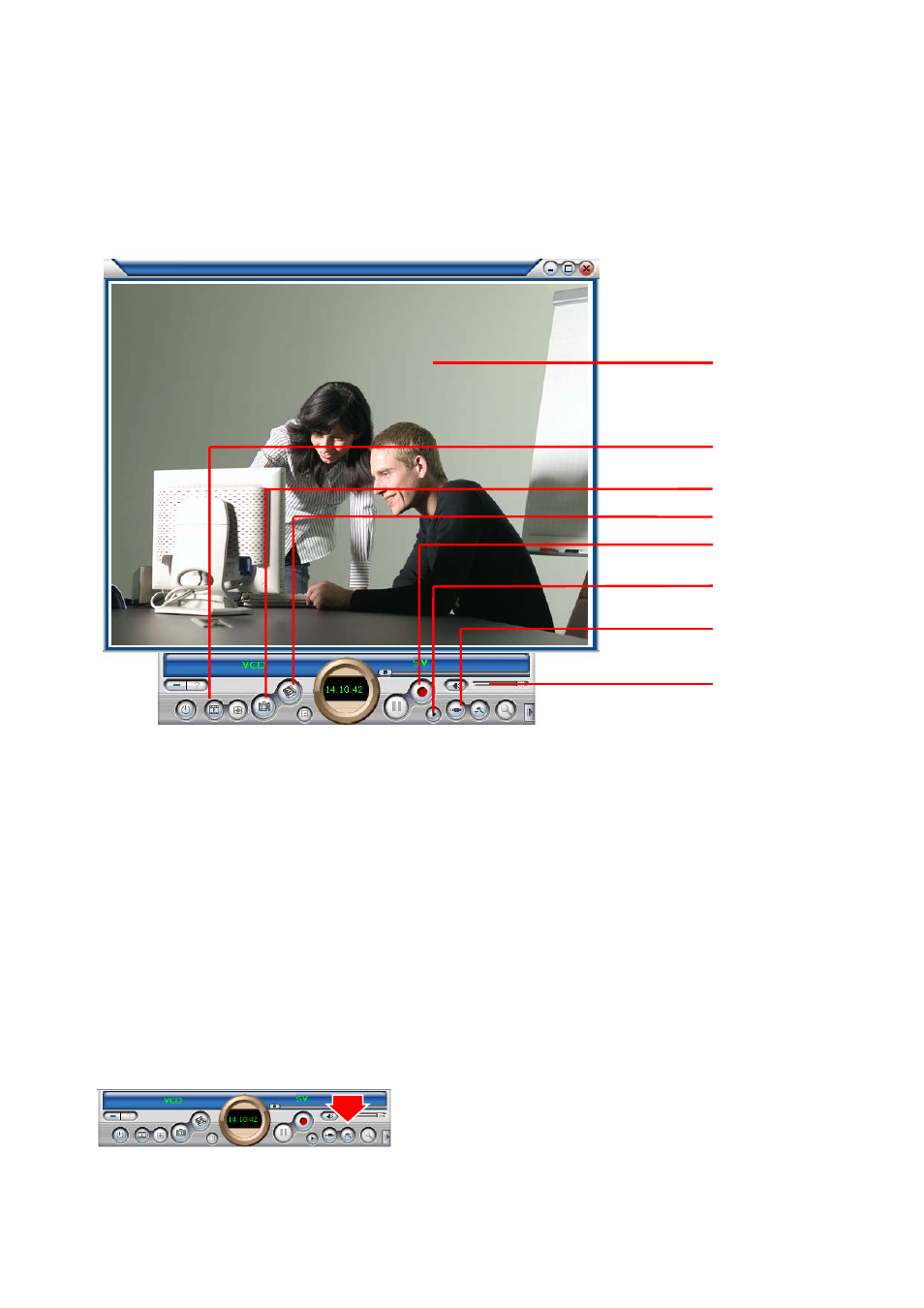 Chapter 3: launch the software, 1 the enmvg utility, 2 record video | Encore electronic ENMVG User Manual | Page 11 / 16