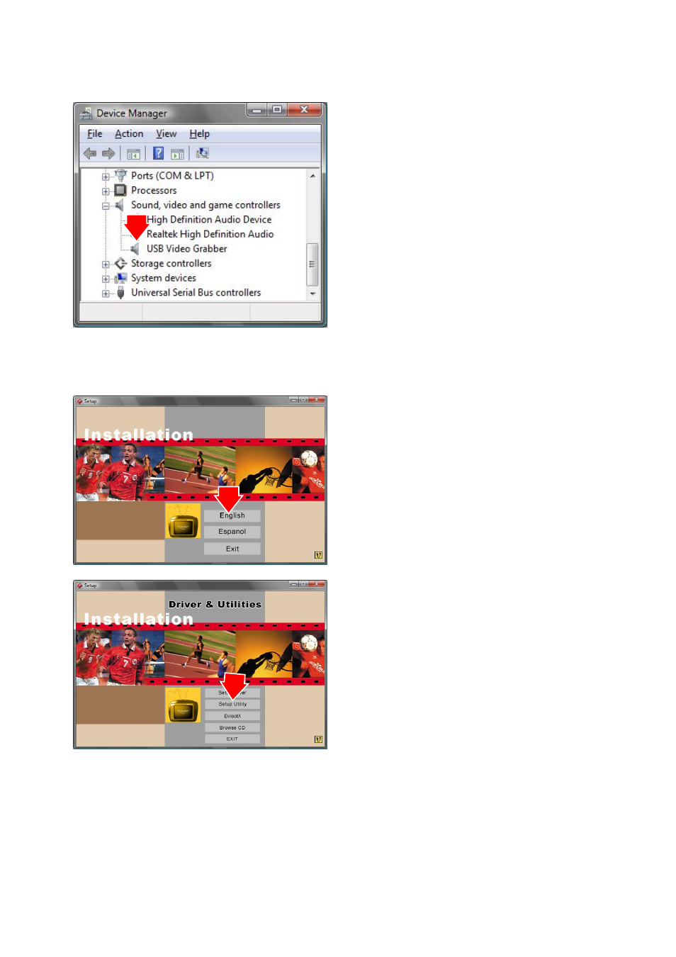 3 install the utility software | Encore electronic ENMVG User Manual | Page 8 / 16
