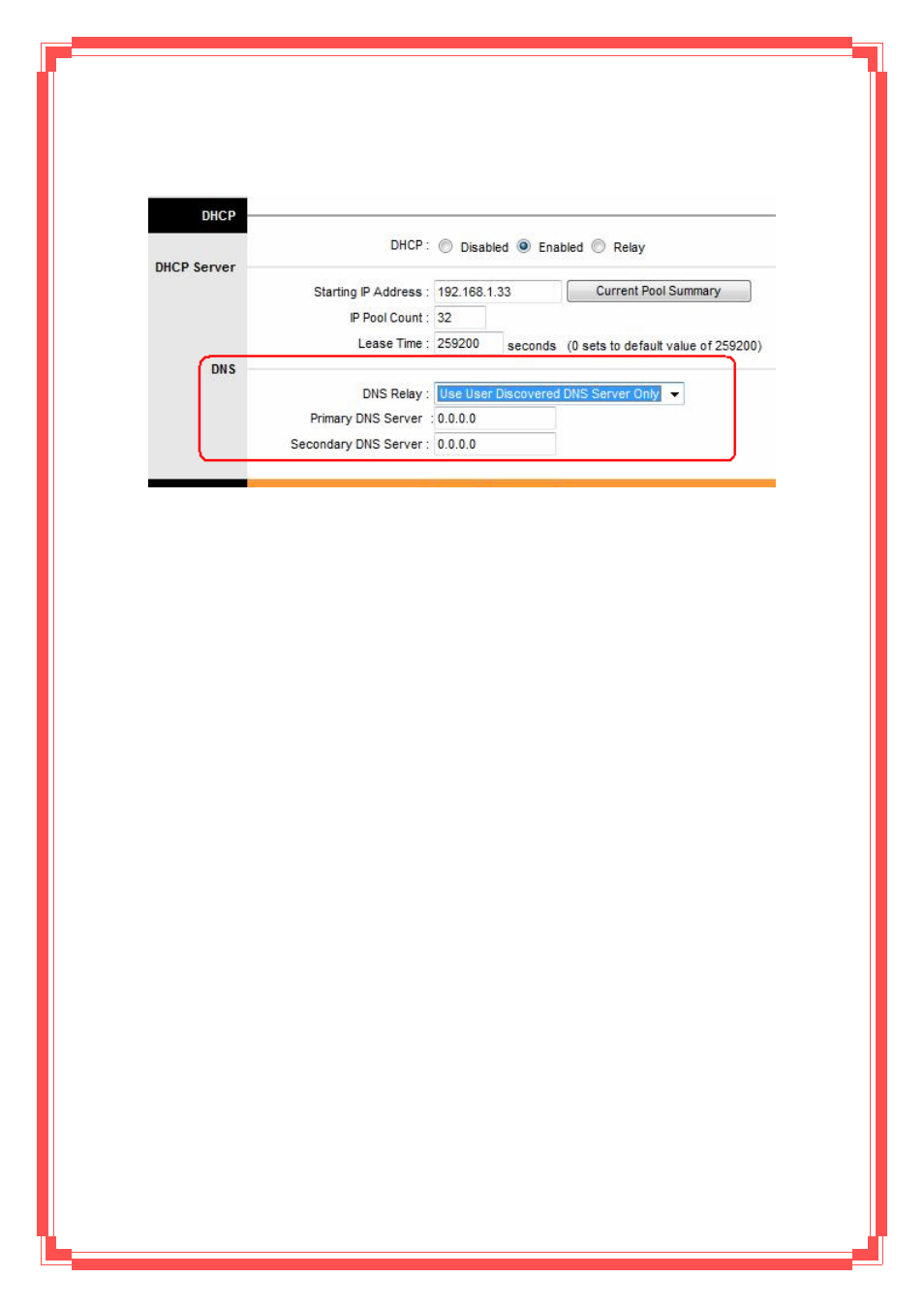 5 dns relay | Encore electronic ENDSL-A2+WIG2 User Manual | Page 47 / 84