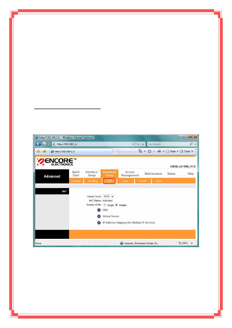 3 nat | Encore electronic ENDSL-A2+WIG2 User Manual | Page 52 / 84