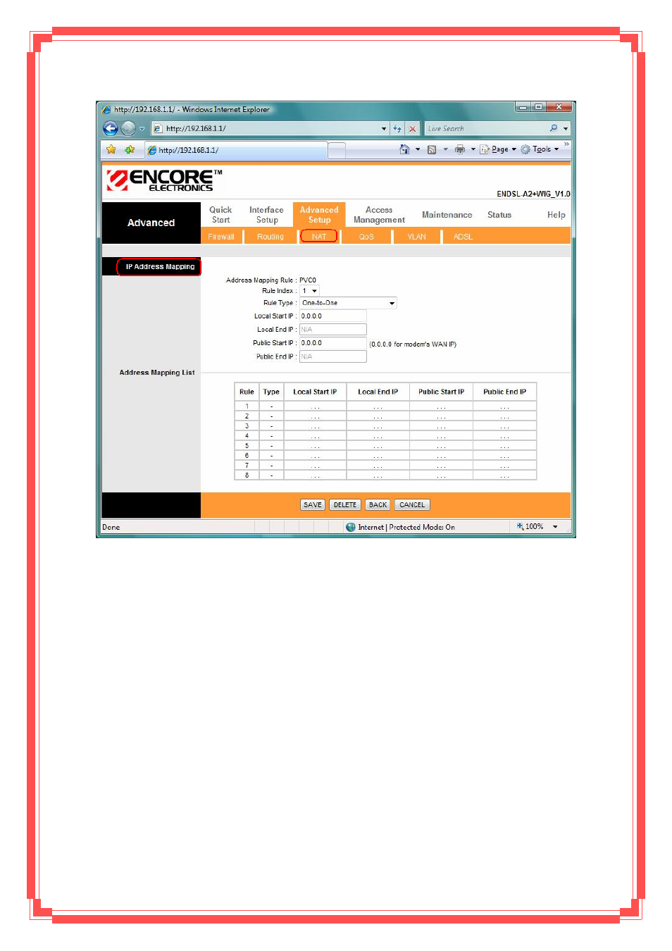 4 qos | Encore electronic ENDSL-A2+WIG2 User Manual | Page 59 / 84