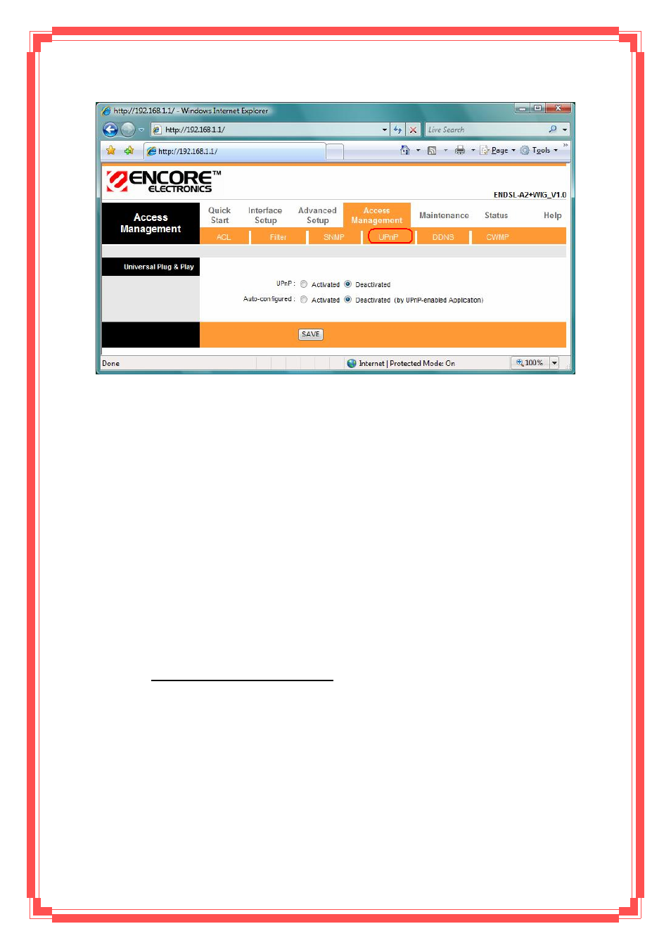 6 cwmp | Encore electronic ENDSL-A2+WIG2 User Manual | Page 69 / 84