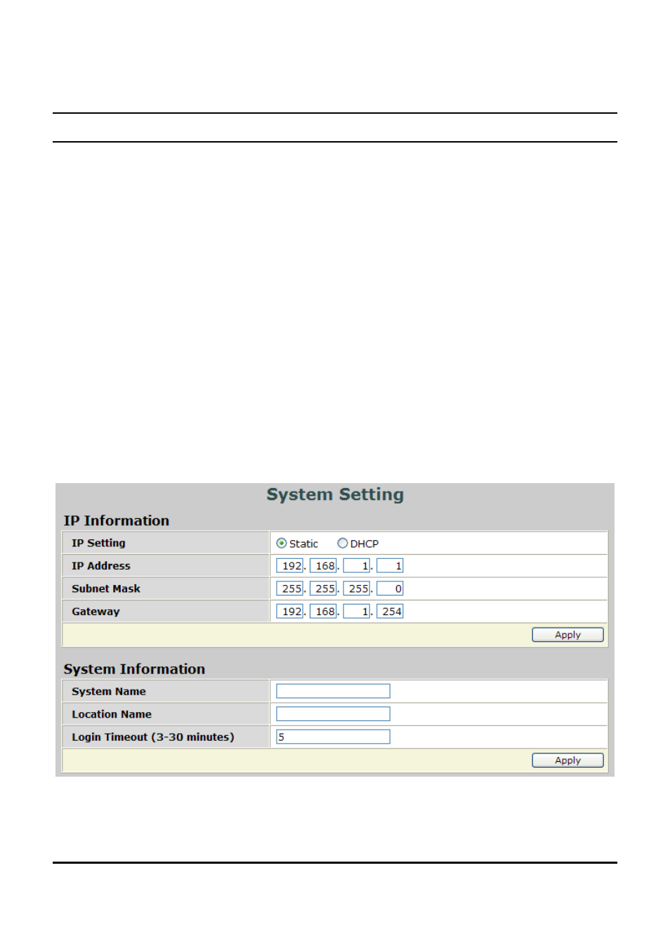 System setting | Encore electronic ENMGS-16+2 User Manual | Page 53 / 60