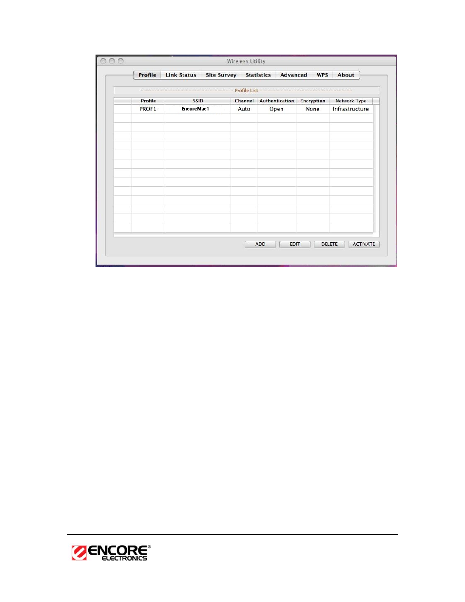Infrastructure mode, Nfrastructure | Encore electronic ENUWI-N3 User Manual | Page 35 / 59