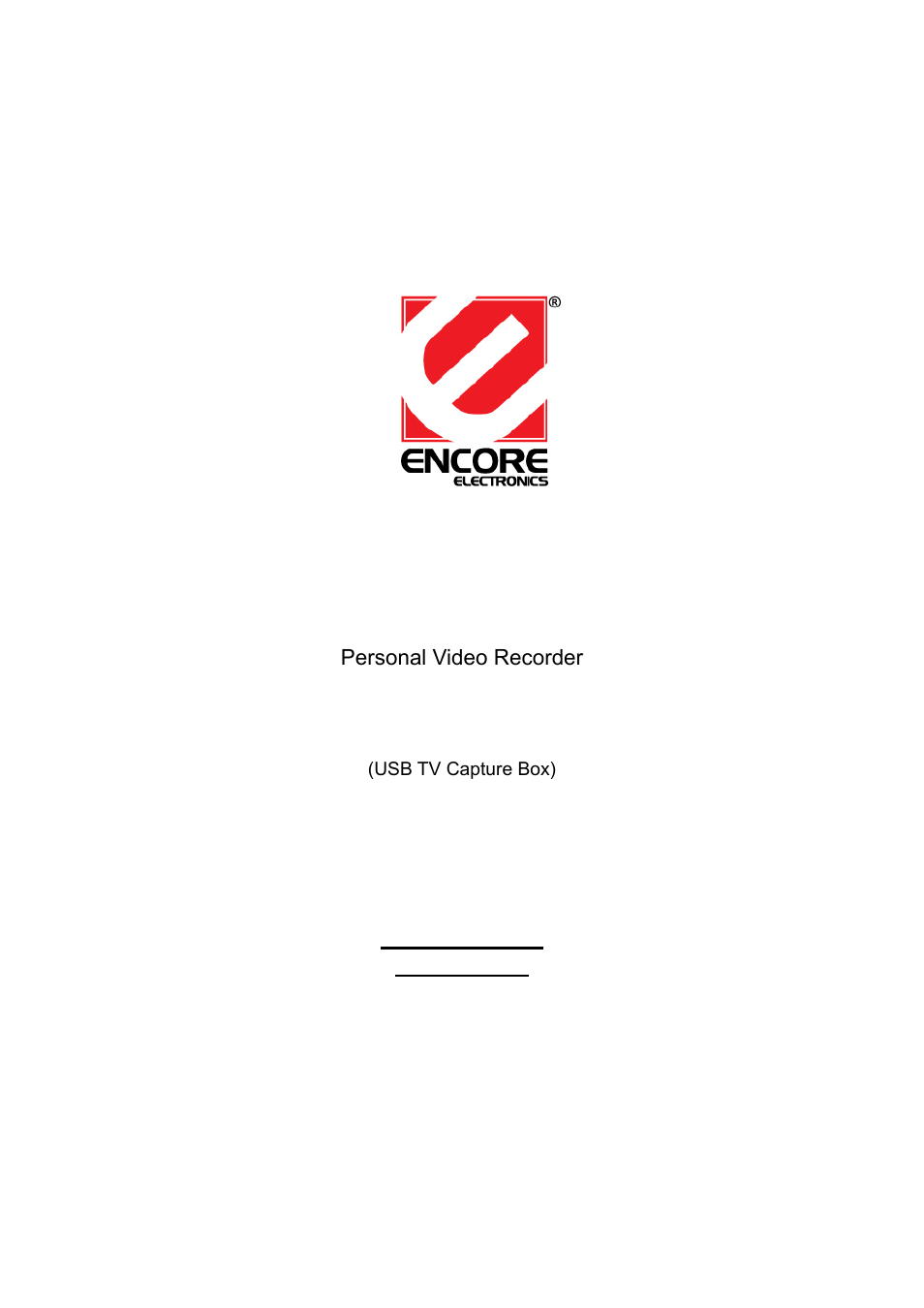 Encore electronic ENUTV-2 User Manual | 21 pages