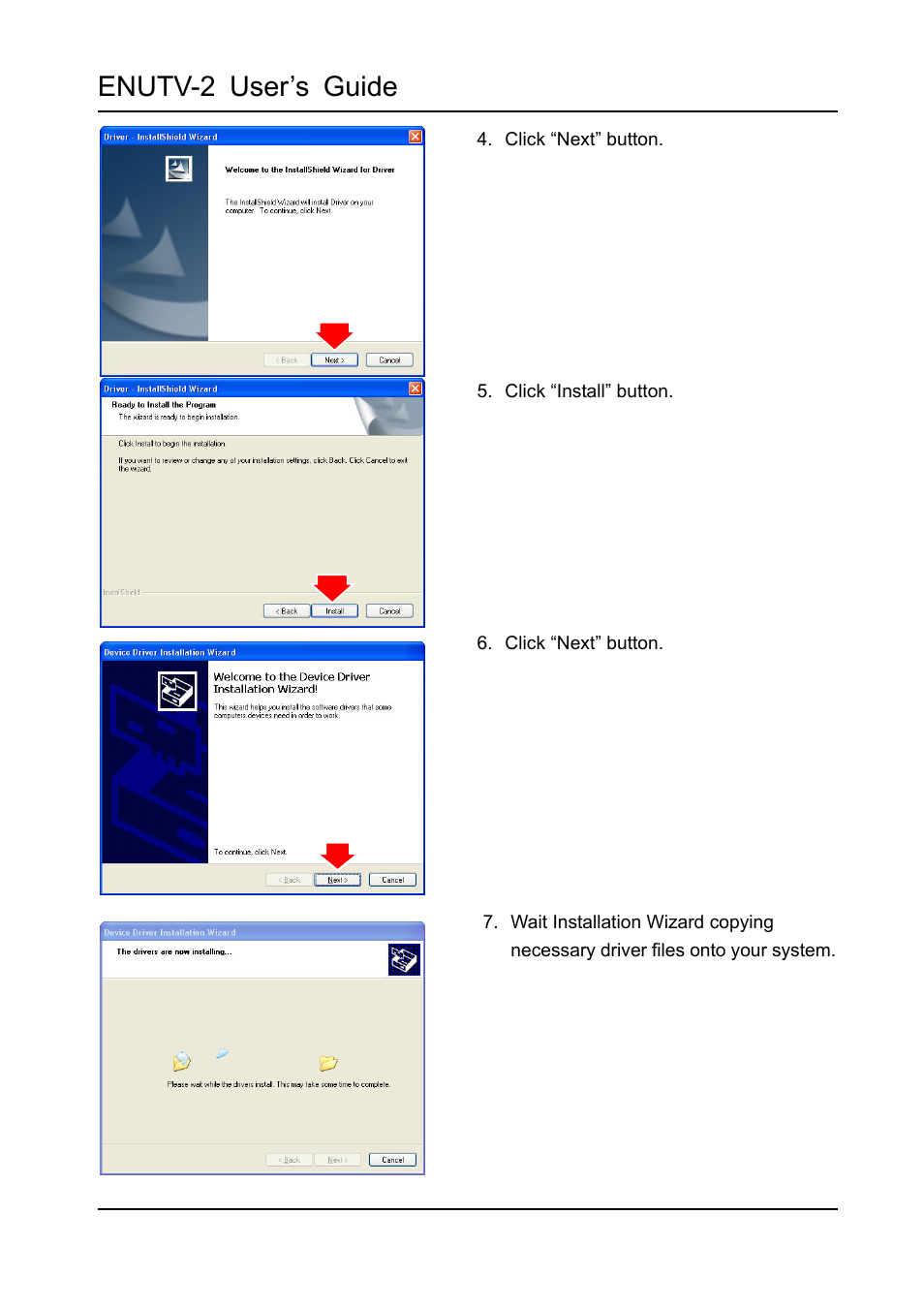 Enutv-2 user’s guide | Encore electronic ENUTV-2 User Manual | Page 6 / 21