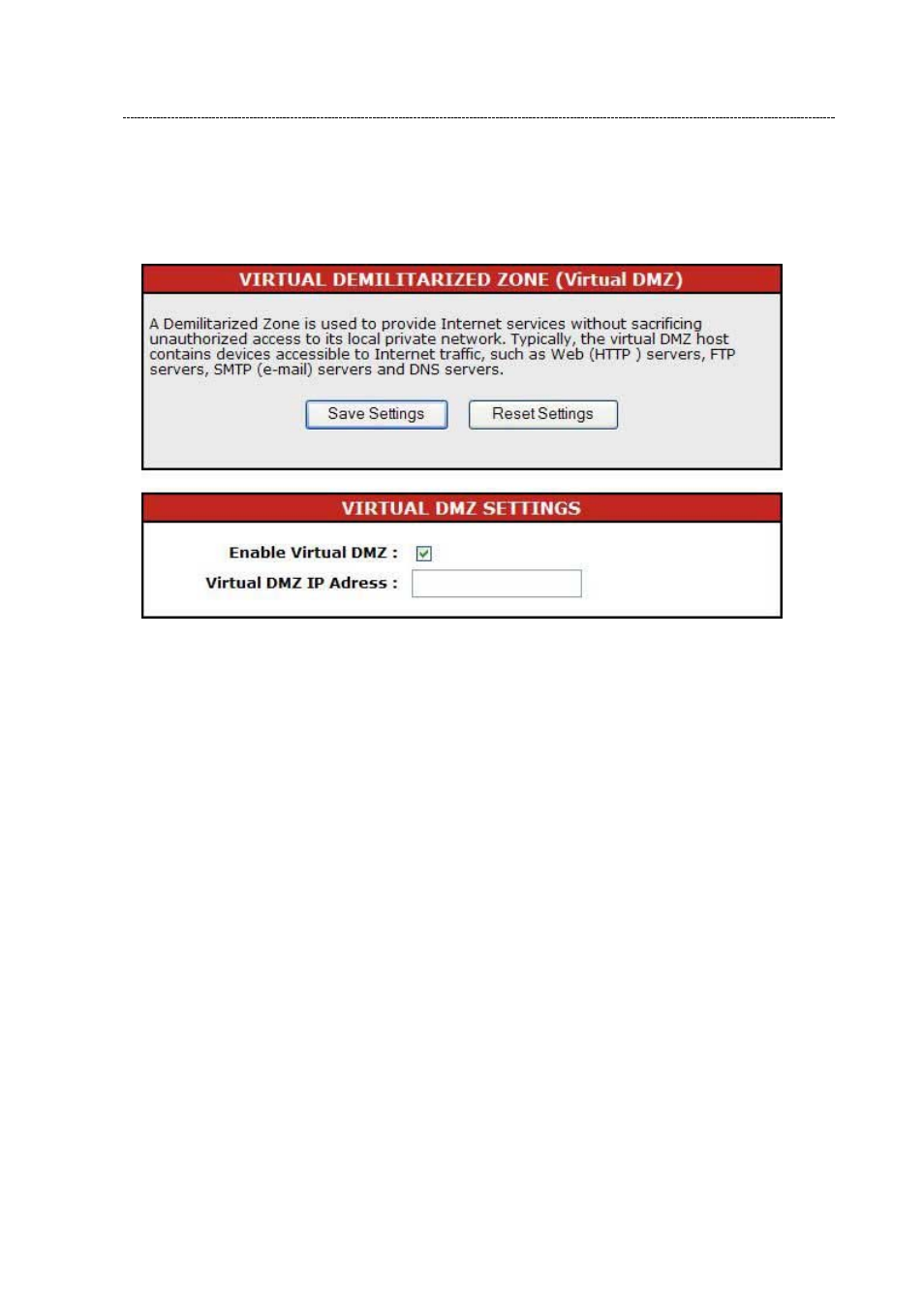 Virtual dmz | Encore electronic 802.11n User Manual | Page 36 / 52