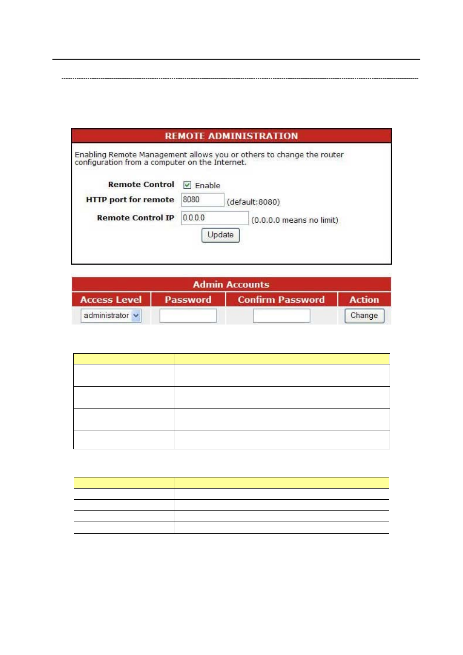 Management, Admin account | Encore electronic 802.11n User Manual | Page 47 / 52