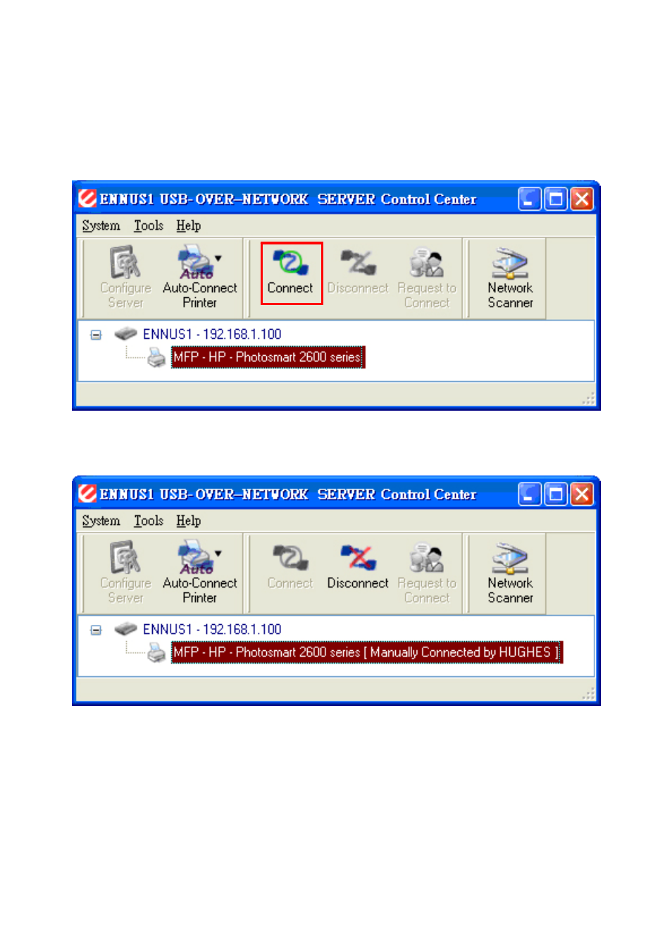 5 using the ennus1 server, Using the ennus1 server | Encore electronic ENNUS1 User Manual | Page 12 / 30