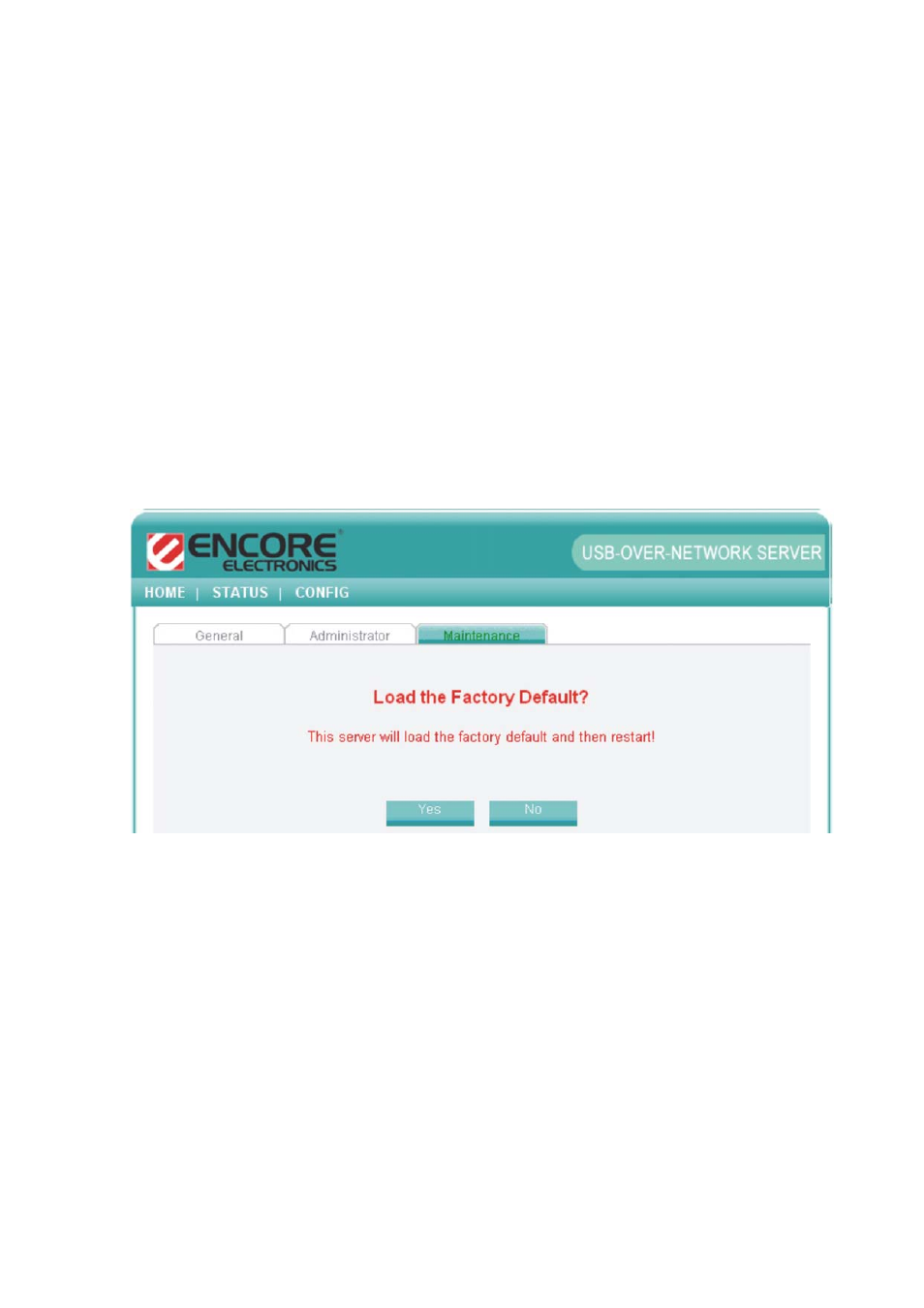 Chapter8 restore factory defaults, 2 using init button, Chapter8 | Restore factory defaults, Using init button | Encore electronic ENNUS1 User Manual | Page 27 / 30