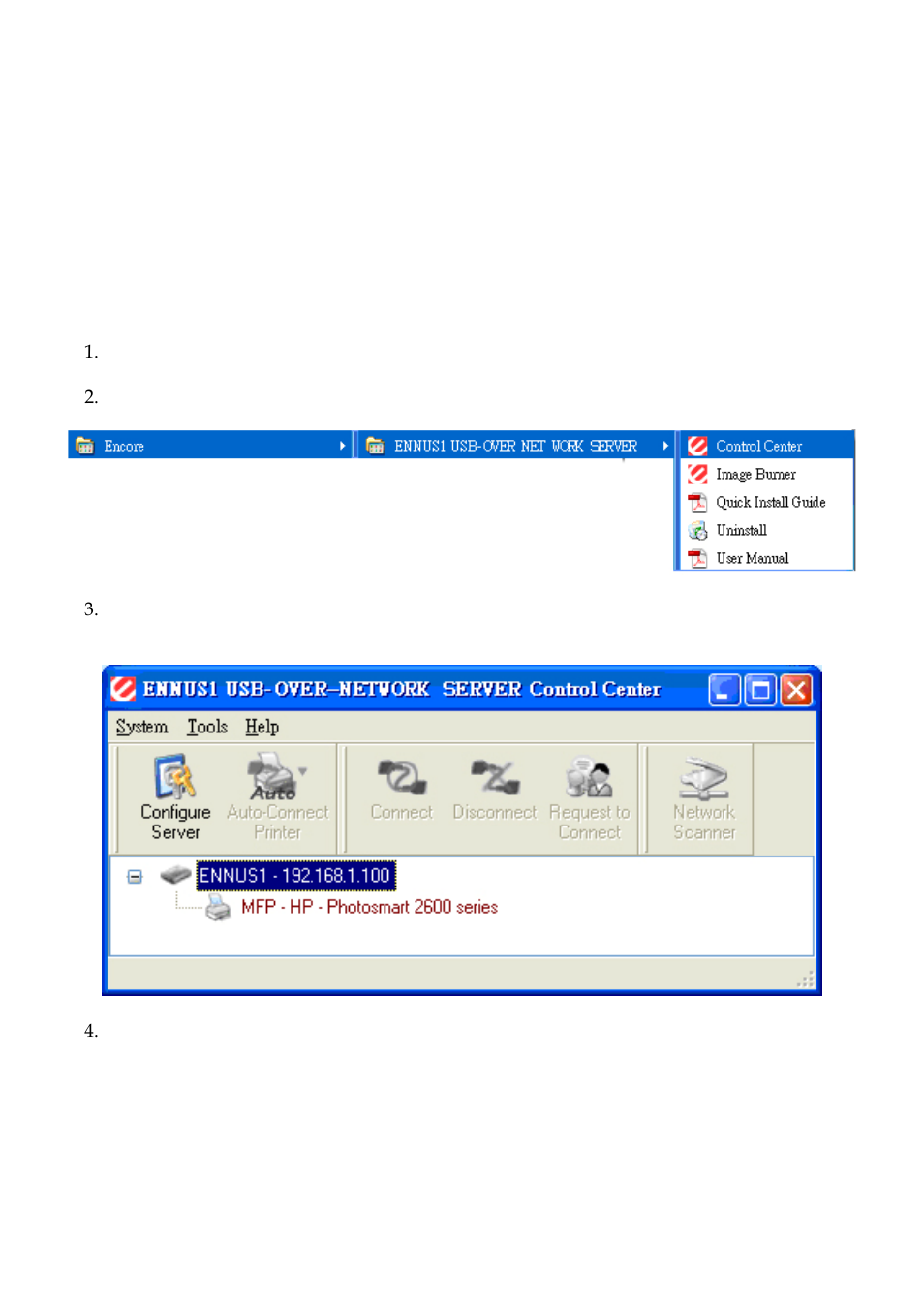 4 server names and server name rules, 5 setting the ip address | Encore electronic ENNUS1 User Manual | Page 6 / 30
