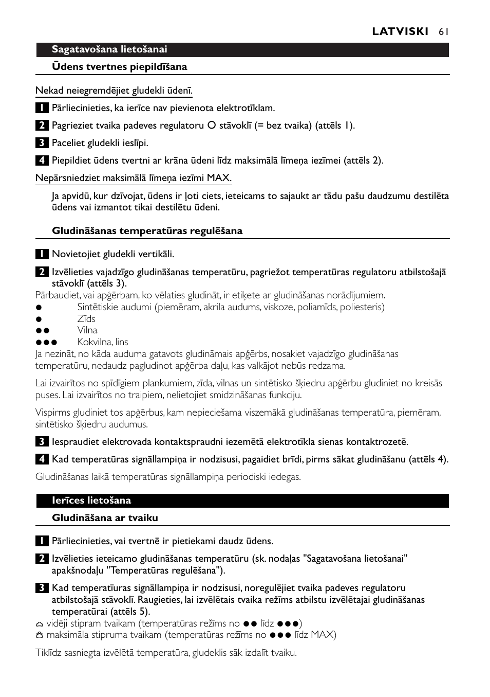 Philips GC1010 User Manual | Page 61 / 92