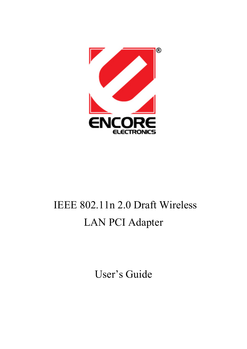 Encore electronic ENLWI-NX2 User Manual | 22 pages
