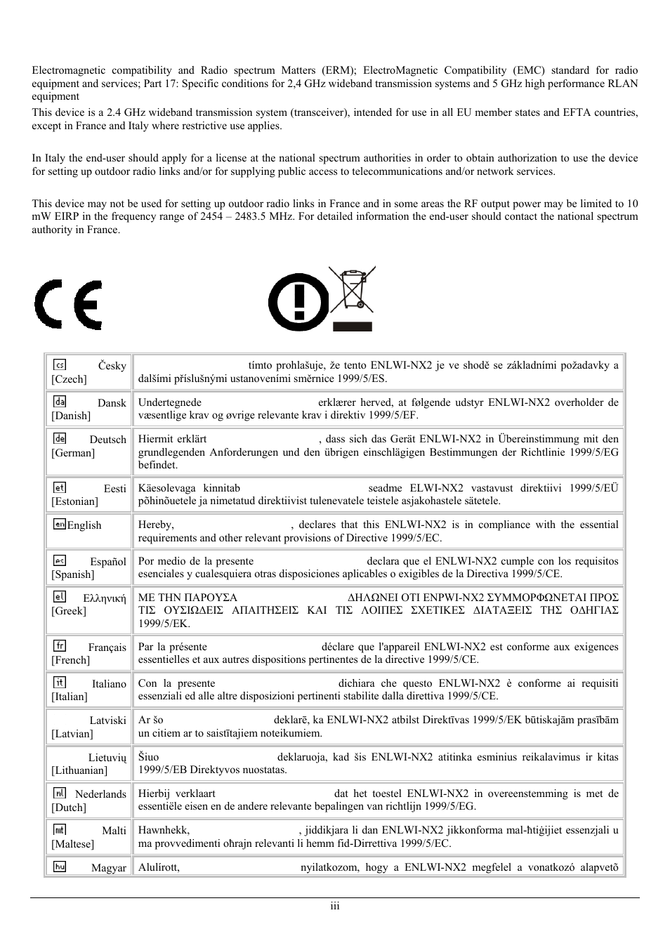 Encore electronic ENLWI-NX2 User Manual | Page 3 / 22