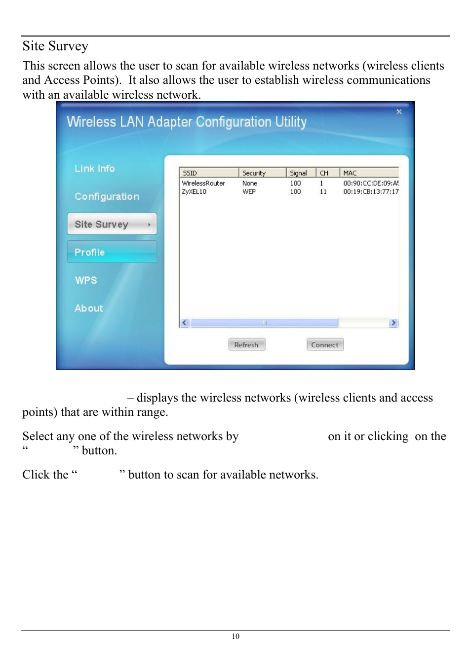 Site survey | Encore electronic ENUWI-NX2 User Manual | Page 16 / 24