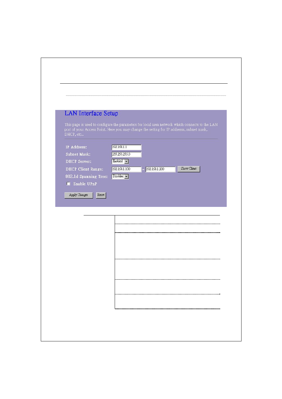 Tcp/ip setting, Lan interface setup | Encore electronic ENHWI-G2 User Manual | Page 30 / 51