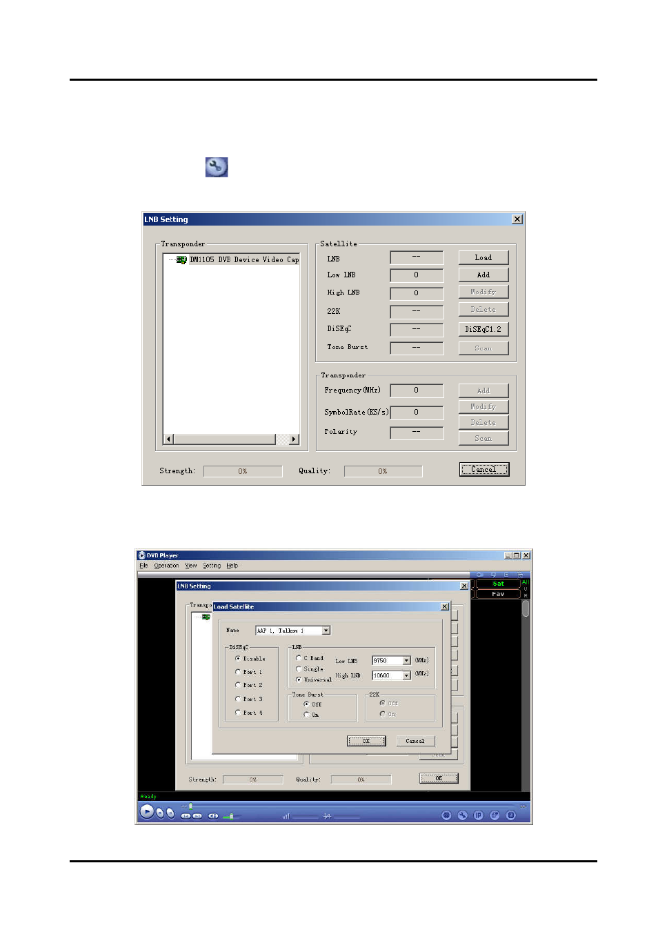 Enutv-dvb-s user’s guide, 1 lnb setting, 1 load satellite | Encore electronic ENUTV-DVB-S User Manual | Page 11 / 24