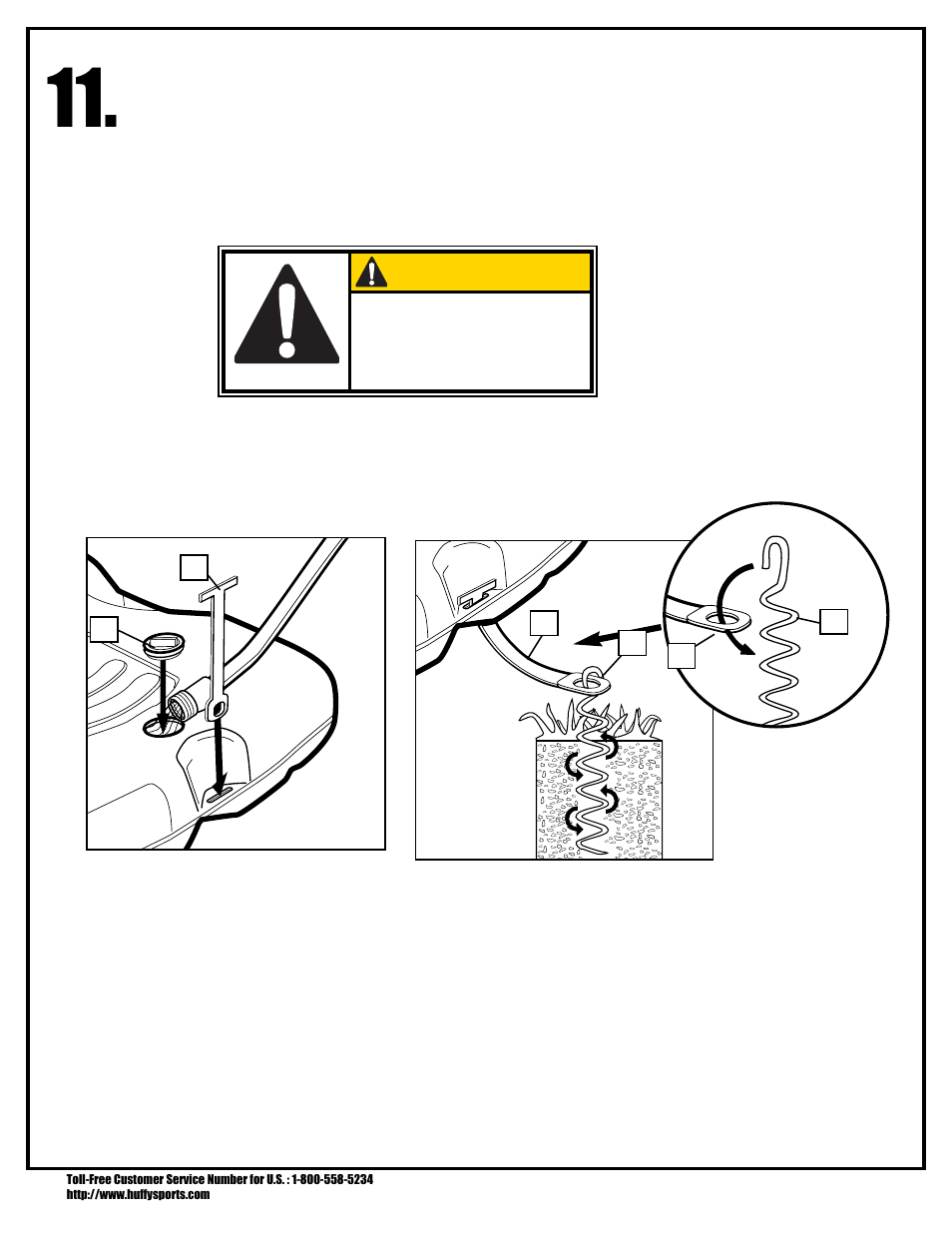 Caution | Huffy N1-506 User Manual | Page 15 / 33