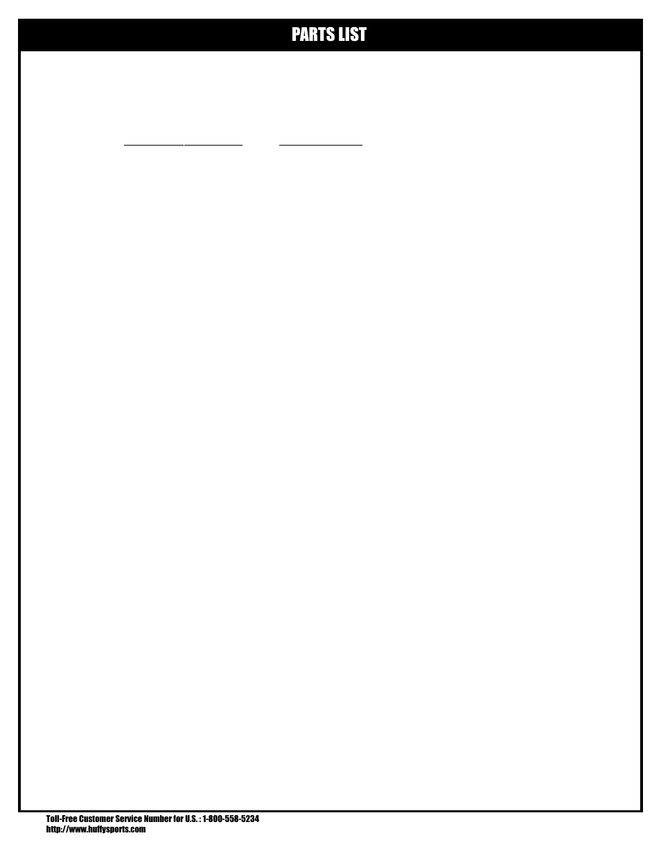 Huffy N1-506 User Manual | Page 3 / 33