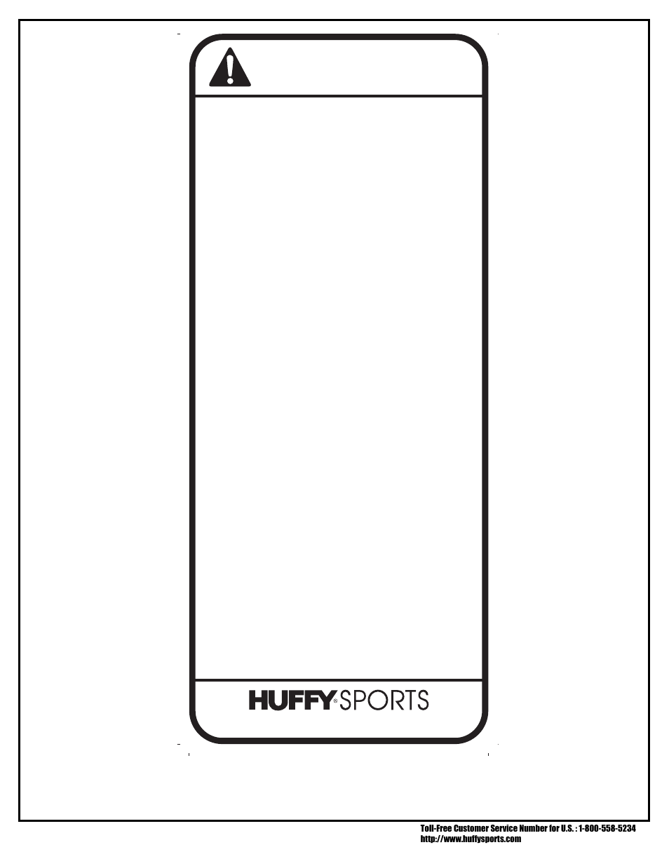 Warning | Huffy N1-506 User Manual | Page 4 / 33