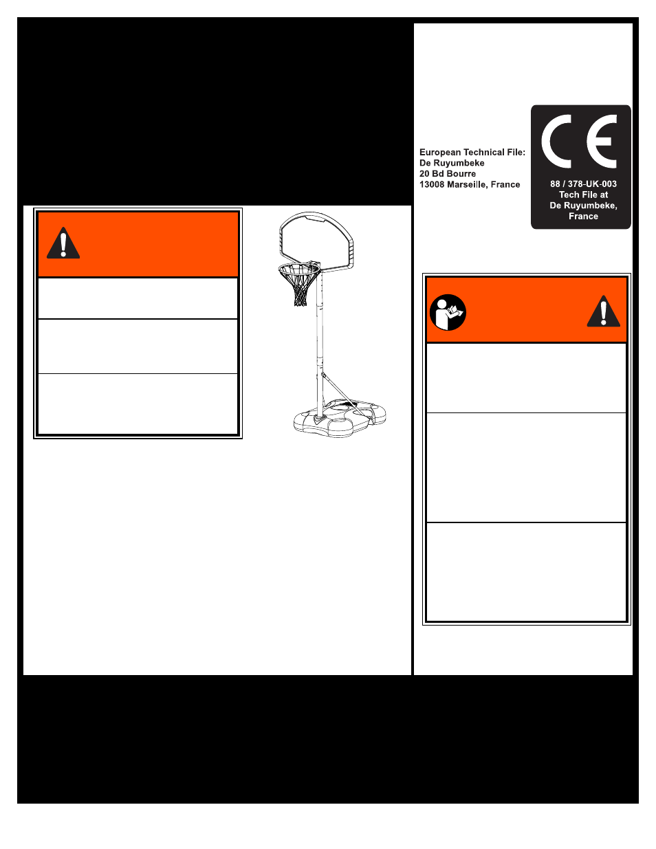 Gebrauchsanleitung für tragbare systeme, Manual del propietario del sistema portátil, Système portable - manuel de l'utilisateur | Avertissement ! warnung! ¡advertencia, Français deutsch español | Huffy M581704 User Manual | Page 14 / 27