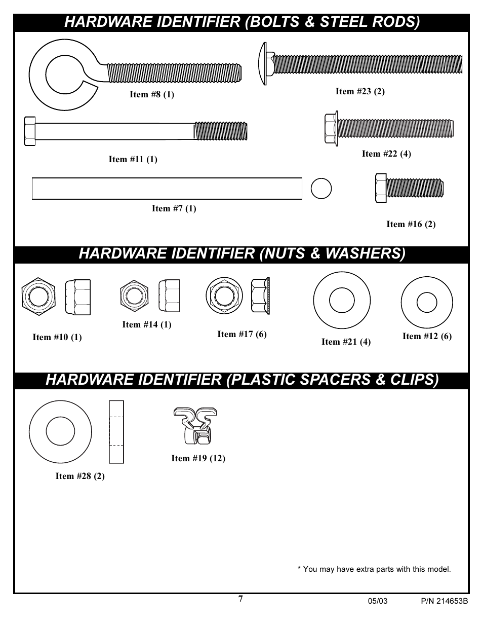 Huffy 1310 User Manual | Page 7 / 24