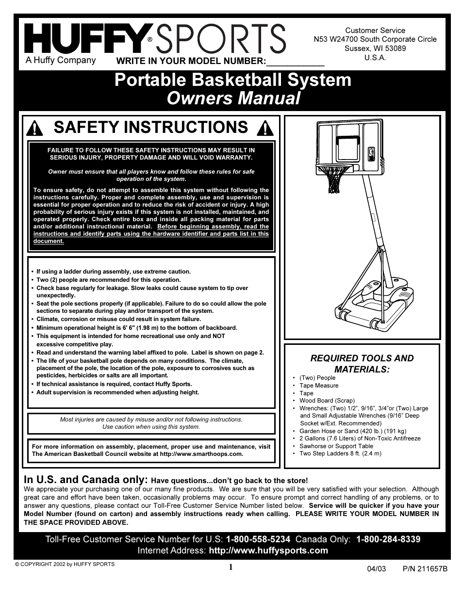 Huffy RC3200 User Manual | 16 pages