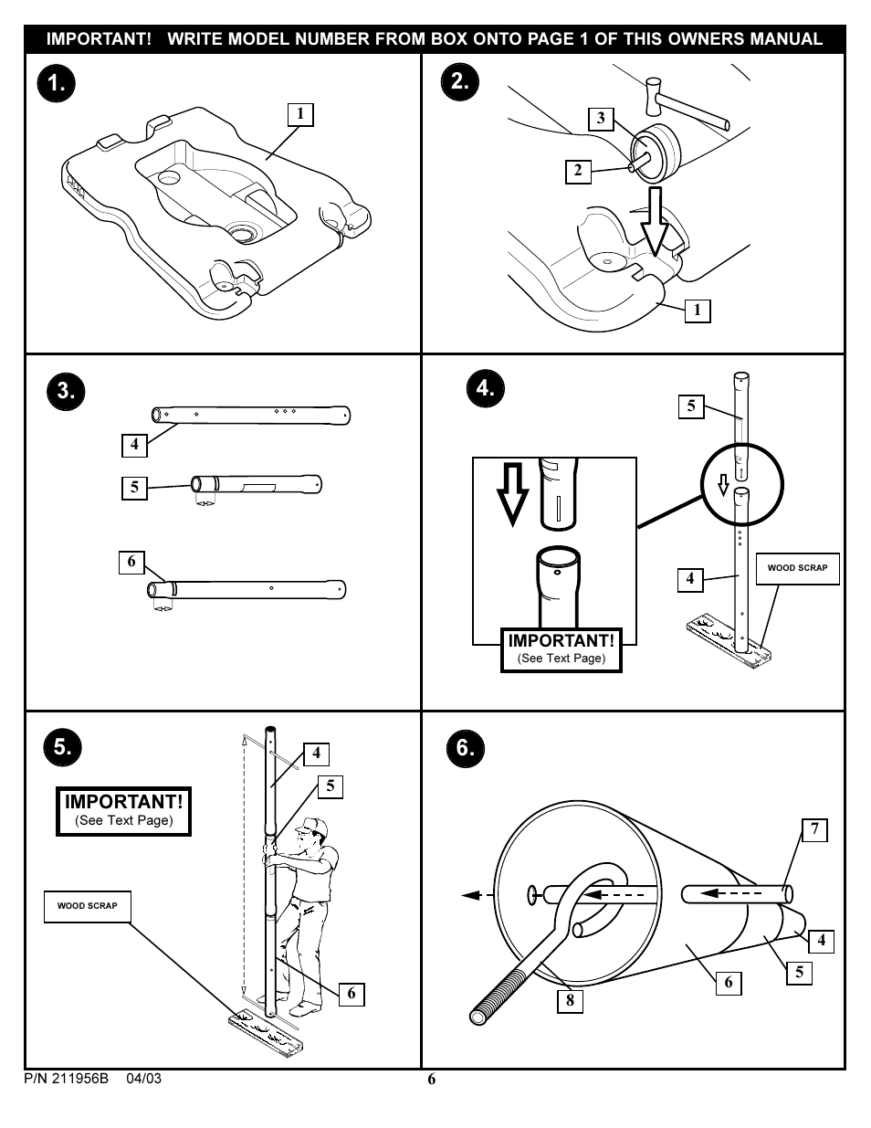 Huffy 104/03P/N211956B User Manual | Page 6 / 13